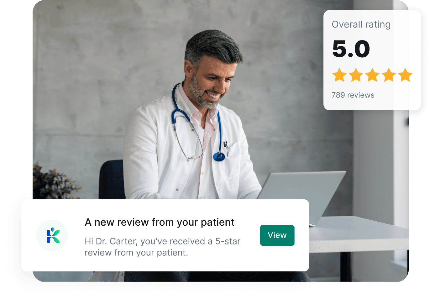 Easy and effective online reputation management for medical practices 