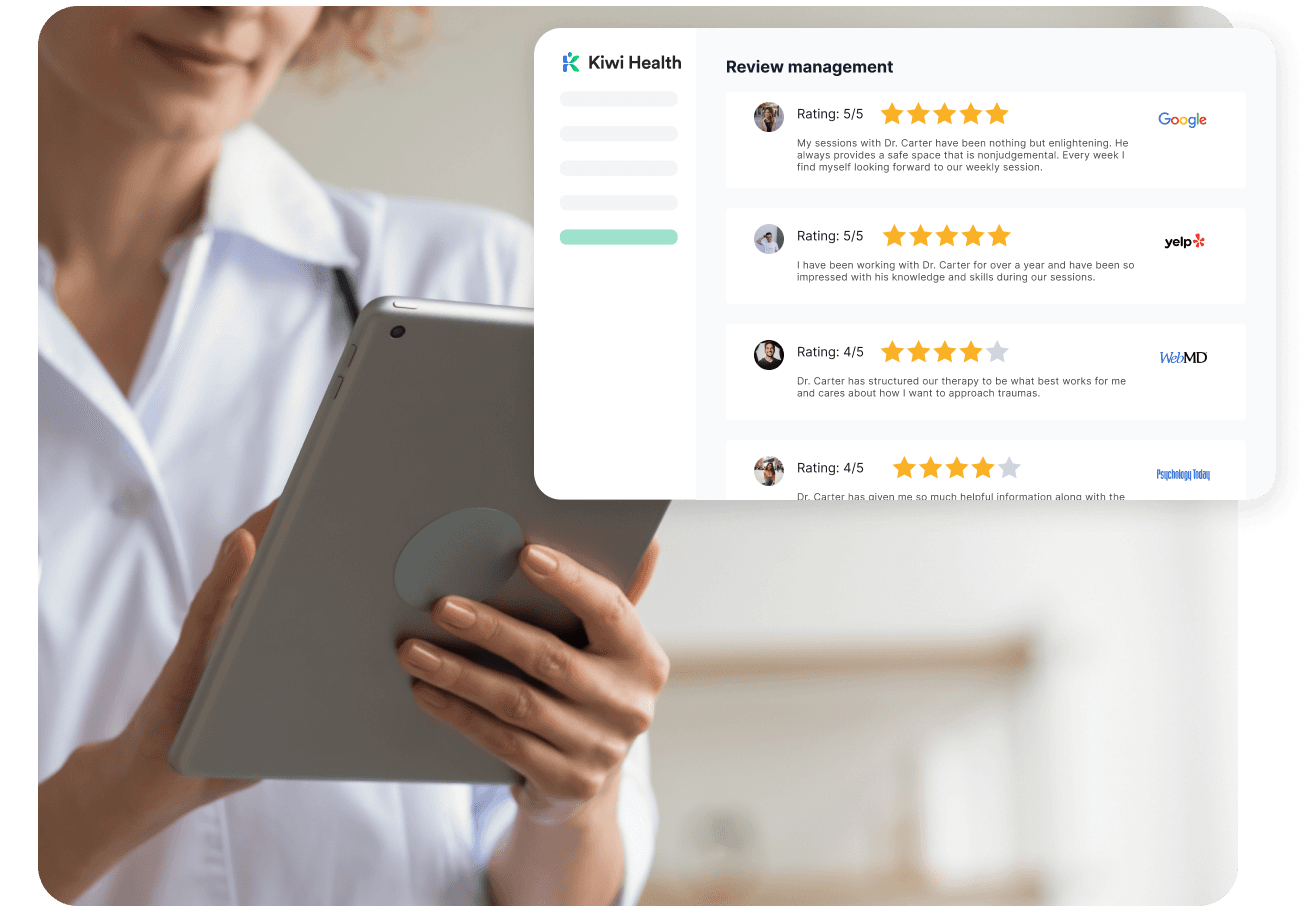 Manage reviews for multiple channels in one place
